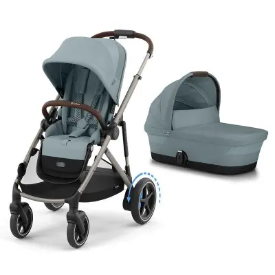Cybex e-Gazelle S duovagn, Stormy Blue