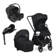 Easywalker Zoey Go duovagn + Joie i-Snug 2 R129 babyskydd + isofixbas