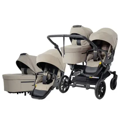 Emmaljunga Double Sento tvillingvagn 2027 (2 sitt-&2 liggdelar)