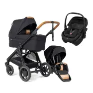 Emmaljunga Sento duovagn Flat+ 2026 + Maxi-Cosi Coral Slide Pro babyskydd