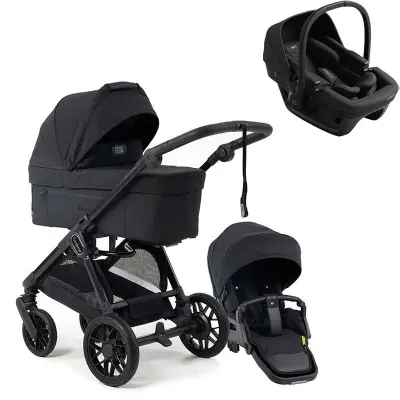 Emmaljunga Sento duovagn Flat+ 2027 + Axkid Zero Pro babyskydd