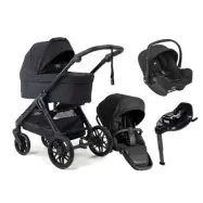 Emmaljunga Sento Max duovagn Ergo+ 2027 + Joie i-Snug 2 babyskydd + isofixbas