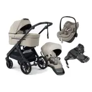 Emmaljunga Sento Max duovagn Ergo+ 2027 + Maxi-Cosi Pebble Slide Pro babyskydd + isofixbas