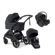 Emmaljunga Sento Max duovagn Flat+ 2027 + Joie i-Snug 2 babyskydd