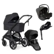 Emmaljunga Sento Pro duovagn Ergo+ 2026 + Joie i-Snug 2 babyskydd + isofixbas
