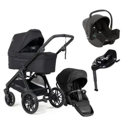 Emmaljunga Sento Pro duovagn Ergo+ 2026 + Joie i-Snug 2 babyskydd + isofixbas