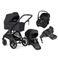 Emmaljunga Sento Pro duovagn Ergo+ 2026 + Maxi-Cosi Coral Slide Pro babyskydd + isofixbas