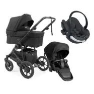 Emmaljunga Super Sonic duovagn + BeSafe iZi Go Modular X2 babyskydd