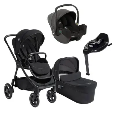 Joie Finiti duovagn + Joie i-Snug 2 R129 babyskydd + isofixbas