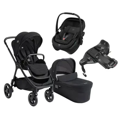 Joie Finiti duovagn + Maxi-Cosi Coral Slide Pro babyskydd + isofixbas