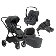 Joie Finiti duovagn + Maxi-Cosi Pebble Slide Pro babyskydd + isofixbas