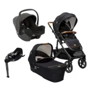 Joie Vinca duovagn + Joie i-Snug 2 babyskydd + Joie i-Base Encore isofixbas R129