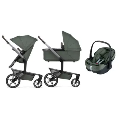 Joolz Day5 duovagn + Joolz Maxi-Cosi Pebble 360 Pro 2 matchande babyskydd