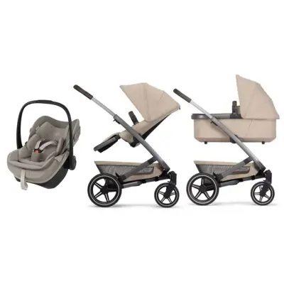 Joolz Geo3 duovagn + Maxi-Cosi Pebble Slide Pro babyskydd
