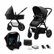 Kinderkraft Barnvagn - Moov 3In1 Mink Pro Black