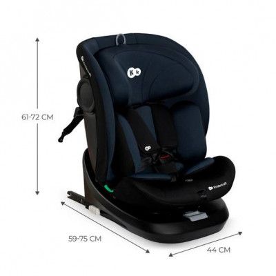 Kinderkraft Bilbarnstol - I-Grow I-Size 40-150 Cm Black