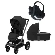 Maxi-Cosi Fame duovagn + BeSafe Izi Go Modular X2 babyskydd