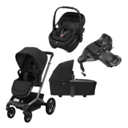 Maxi-Cosi Fame duovagn + Maxi-Cosi Coral Slide Pro babyskydd + isofixbas