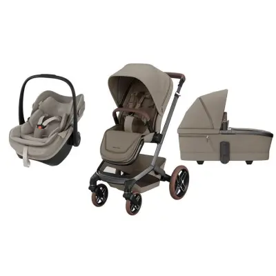 Maxi-Cosi Fame duovagn + Maxi-Cosi Pebble Slide Pro babyskydd