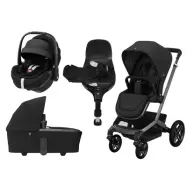 Maxi-Cosi Fame duovagn + Pebble 360 Pro 2 + FamilyFix 360 Pro isofixbas, twillic black