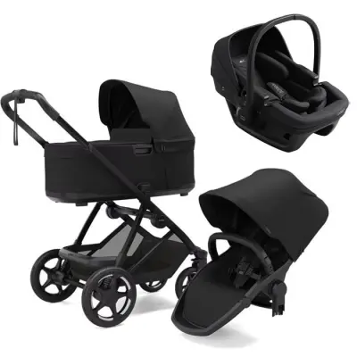 Thule Charm 2-in-1 duovagn + Axkid Zero Pro babyskydd