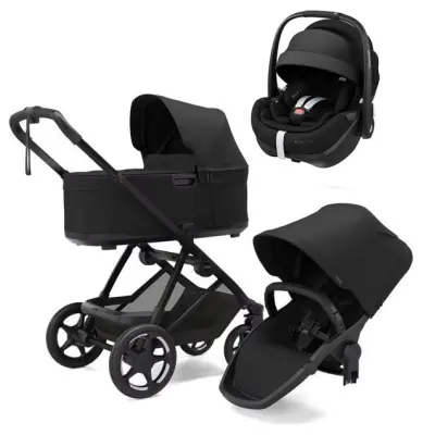 Thule Charm 2-in-1 duovagn + Maxi-Cosi Pebble 360 Pro 2 babyskydd