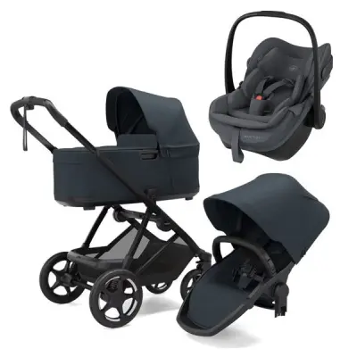 Thule Charm 2-in-1 duovagn + Maxi-Cosi Pebble Slide Pro babyskydd