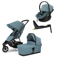 Thule Spring 2 duovagn + Thule Maple babyskydd + bas