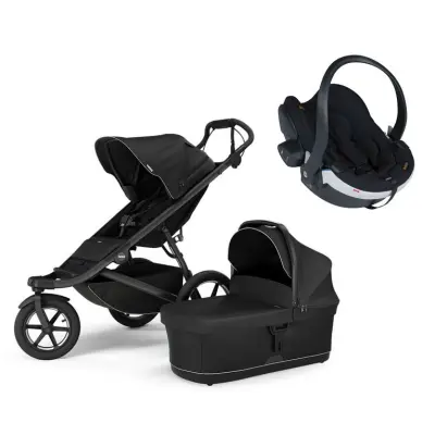 Thule Urban Glide 3 duovagn + BeSafe iZi Go Modular X2 babyskydd