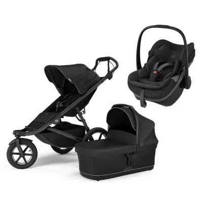 Thule Urban Glide 3 duovagn + Maxi-Cosi Pebble Slide Pro babyskydd