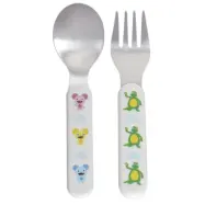 Bolibompa Bestick Gaffel&Sked - Bolibompa -  Leksaksaffären