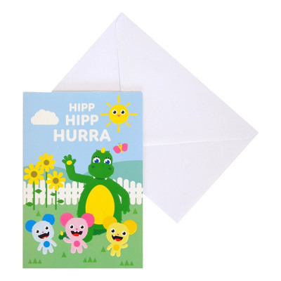 Gratulationskort Bolibompa - Motiv 1