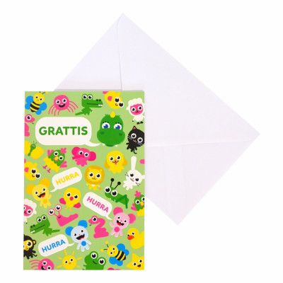 Gratulationskort Bolibompa - Motiv 3