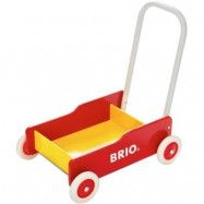 BRIO 31350 Lära-gå-vagn (röd/gul)