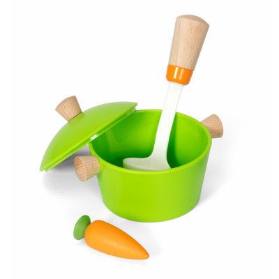BRIO, 31433 Kastrull med slev och morot