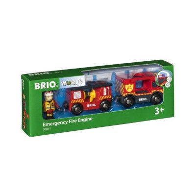 BRIO World 33811 Brandbil med siren