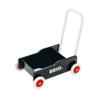 BRIO 31351 Lära-gå-vagn (Svart)