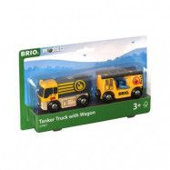 BRIO, Lift&Load 33907 Tankbil med släp