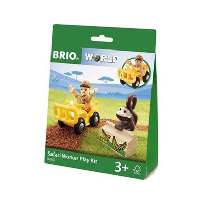 BRIO, My Home Town 33865 Djurskötare med tillbehör