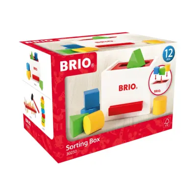 Brio Plocklåda Vit - Brio -  Leksaksaffären