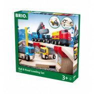 BRIO, Lift&Load 33210 Järnväg- och väglastset