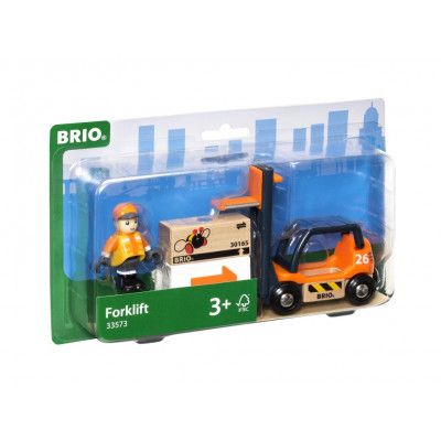 BRIO World 33573 Gaffeltruck med förare