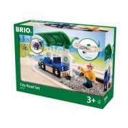 BRIO, Railway 33747 City Vägset med Bensinstation