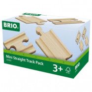 BRIO World - 33393 Raka skenor, extra korta