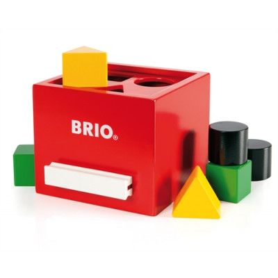 BRIO, 30148 Sorteringslåda, röd