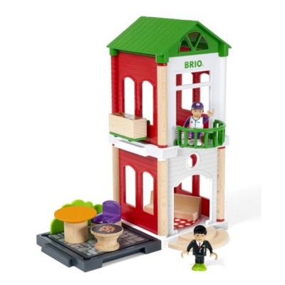 BRIO, Village 33958 Hus med uteplats