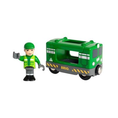 BRIO World 33894 Fraktlok med förare