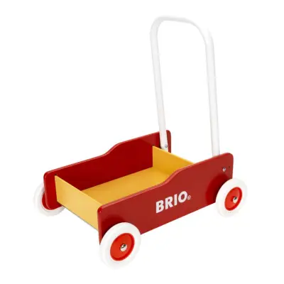 Lära gå vagn (röd) Brio - Brio -  Leksaksaffären