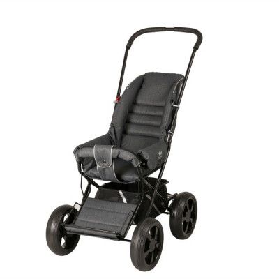 Nordic Crown Sporty Sulky (Mörkgrå Melange)