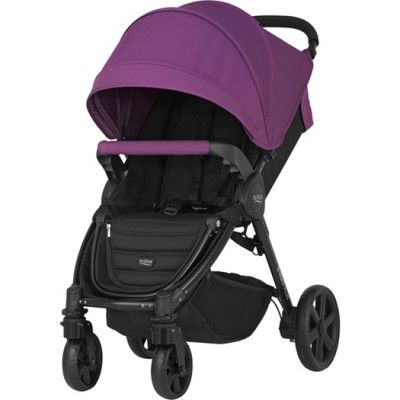 Britax B-Agile 4 Plus + sufflettkit, mineral lilac
